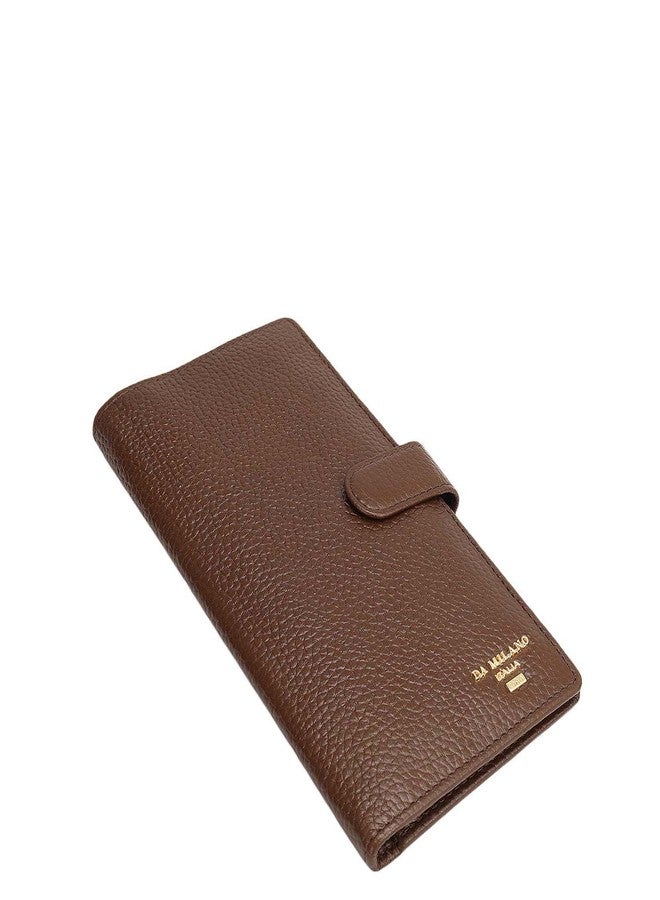 Da Milano Leather Card Holder for Men & for Women - Brown (10133B) - Image 5